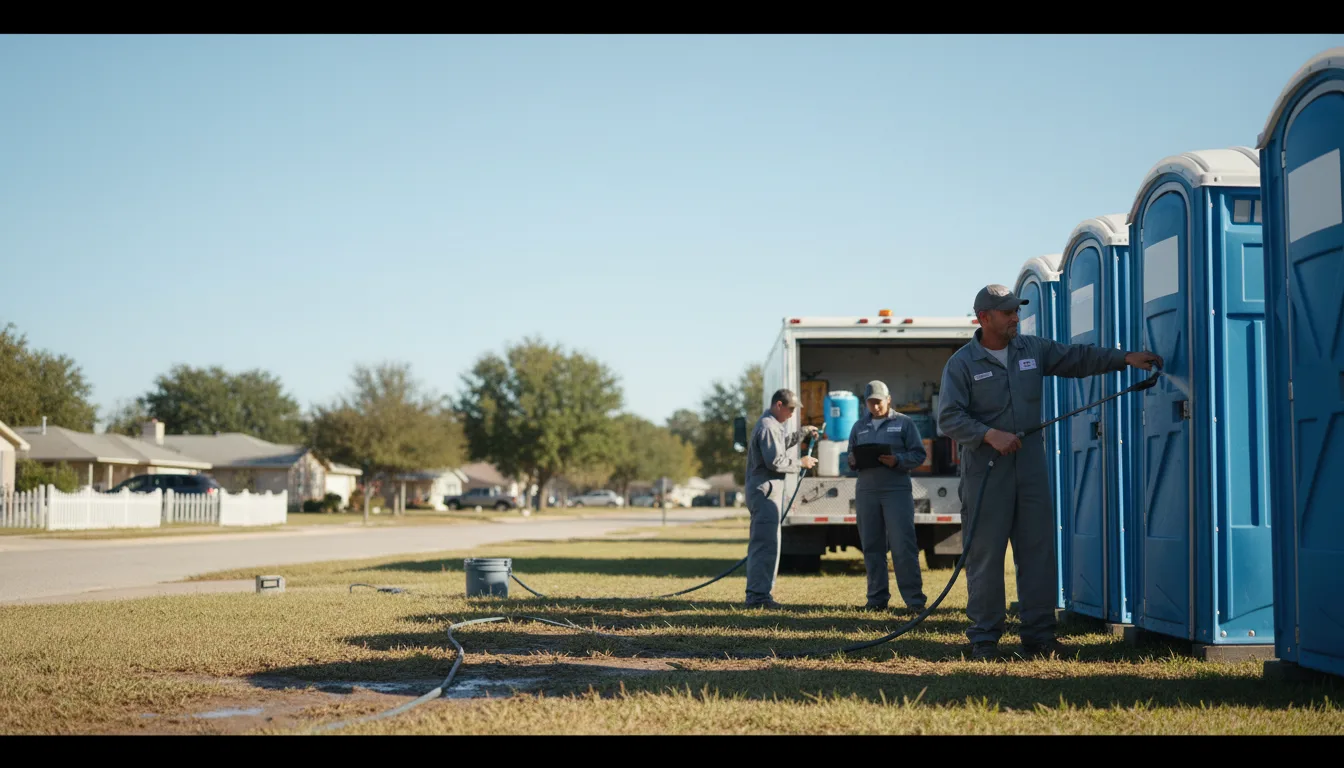 Long-Term Portable Toilet Rental in Stockton, GA near me